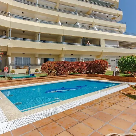 Just Next To A Beach Cozy Studio Ocen View Heatedpool Apartament Adeje